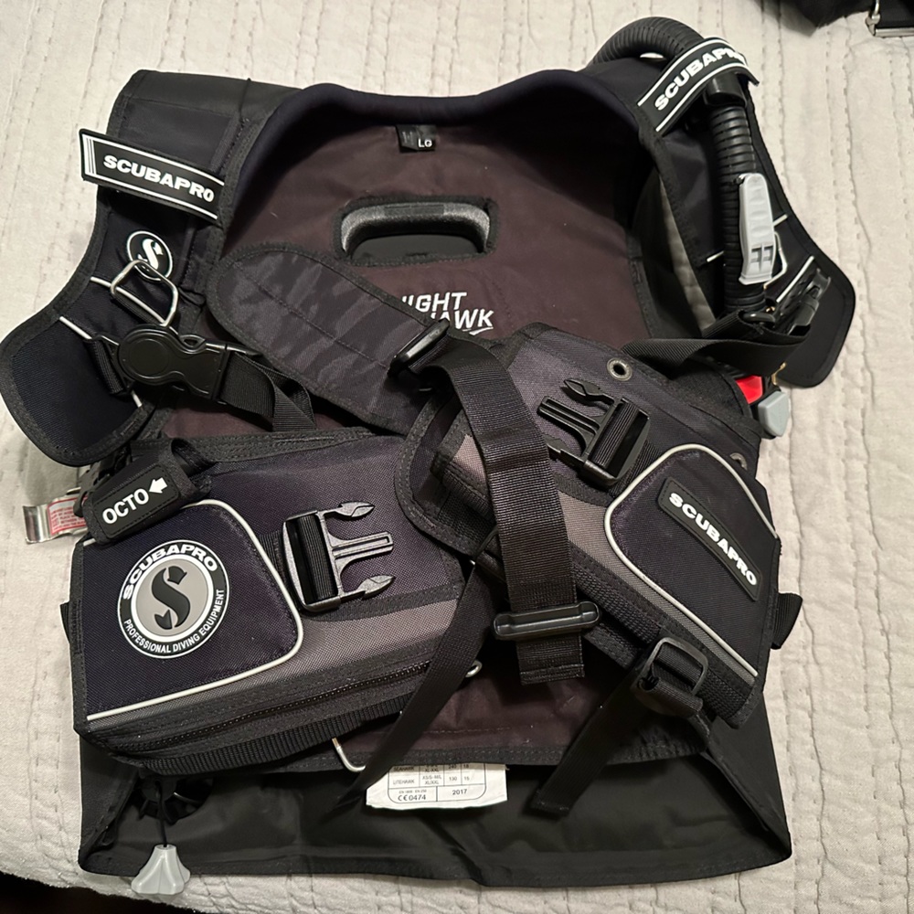 Scubapro knighthawk bcd size large